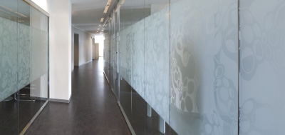 Etched & Frosted glass effect